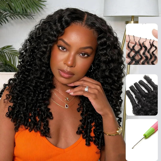 🔥 Burmese Curly Human Hair Bundles – Invisible Install, Natural Volume & Reusable Luxury Curls
